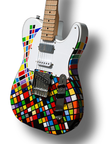 "The Harlequin" Squier Telecaster