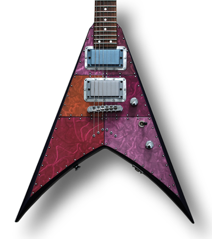 "Metal Face" Jackson Flying V