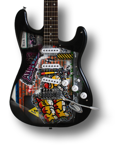 "The Graffiti" Squier